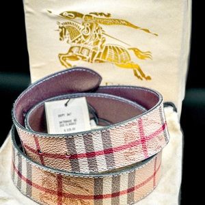 Burberry belt